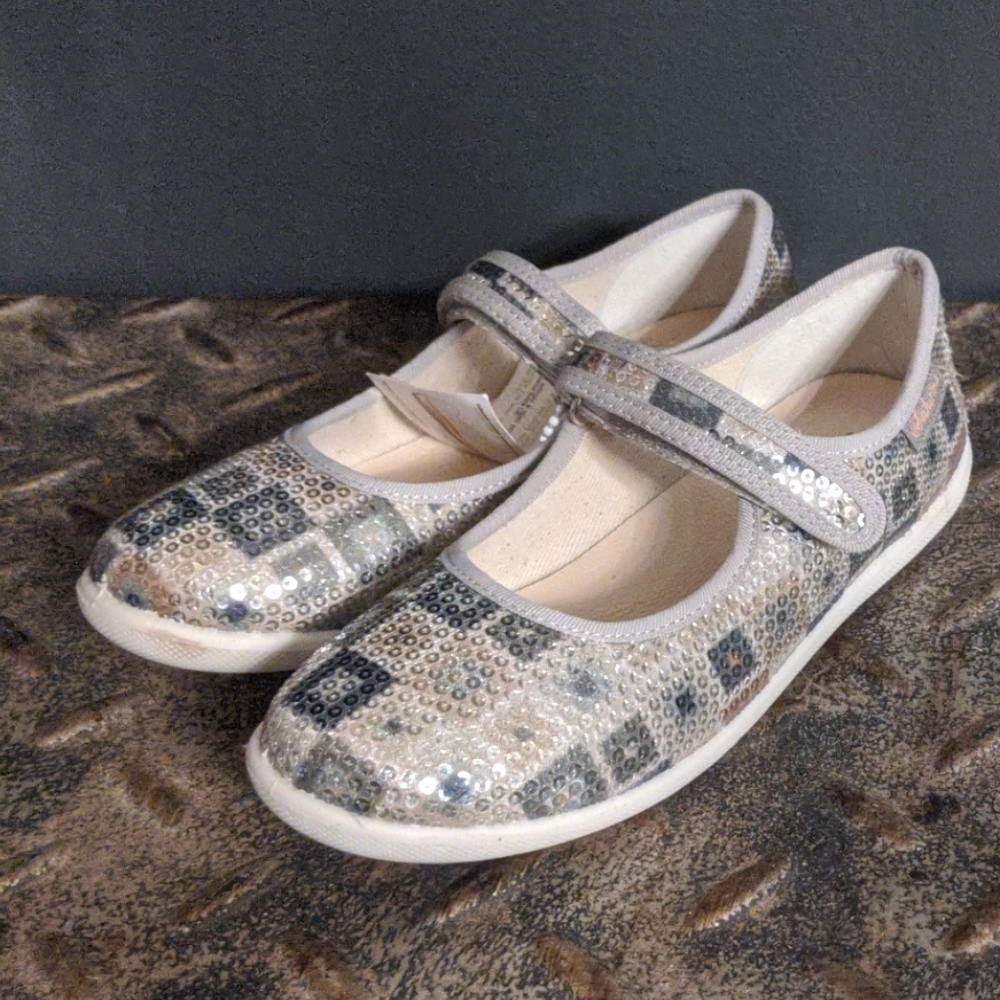 Naturino Sz31/ US 13 multi grey shades and sequin